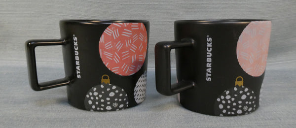 2016 Starbucks Holiday Mugs - Set of 2