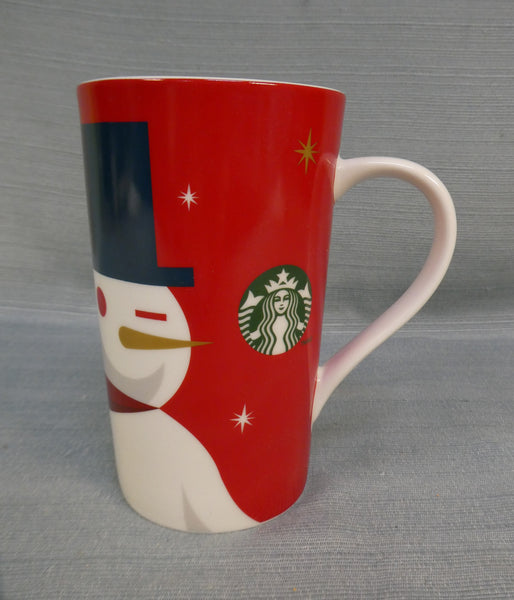 Starbucks 2012 Winking Snowman Mug