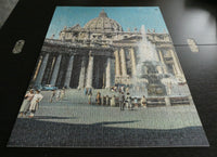 Vintage 1965 Big Ben 1000 Piece Rome, The Eternal City Puzzle - Certified Complete!