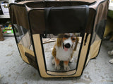 EliteField 2-door Collapsible 48" Pet Pen with Carrying Case