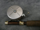 Water King Vintage 8' Fly Fishing Pole with Aluminum Reel