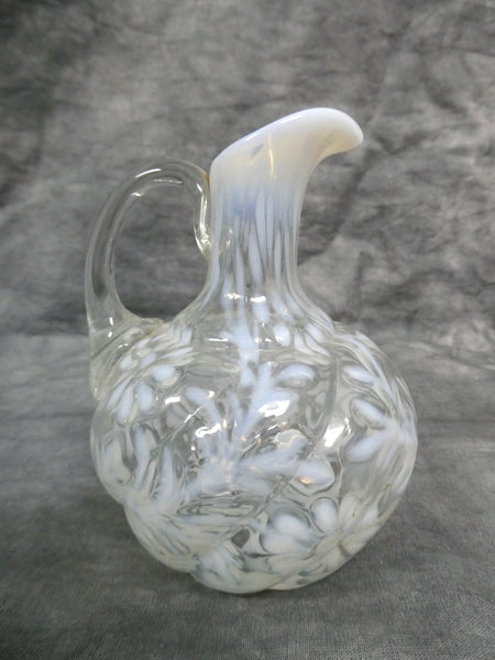 Northwood Opalescent Daisy Fern Swirl Cruet
