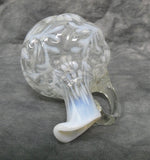 Northwood Opalescent Daisy Fern Swirl Cruet