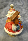 G. DeBrekht Santa Bird Lover's Collection #518071 Limited Edition Figurine