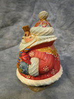 G. DeBrekht Santa Bird Lover's Collection #518071 Limited Edition Figurine