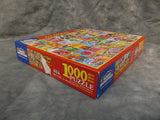 1000 Piece Just Add Water White Mountain Puzzle - Certified Complete!
