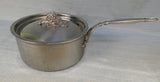 Ruffoni Opus Prima Saucepan Hammered Stainless with Grape Knob