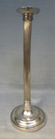 Pair of Pierre Deux Pewter Candlesticks - 8" and 15"