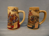 Miller Brewing Birth of a Nation Collection Steins - Lot of 2