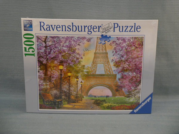 1500 Piece Paris Romance Ravensburger Puzzle - Brand New!