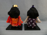 Ichimatsu Sanogawa Japanese 9" Dolls - Set of 2