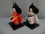 Ichimatsu Sanogawa Japanese 9" Dolls - Set of 2