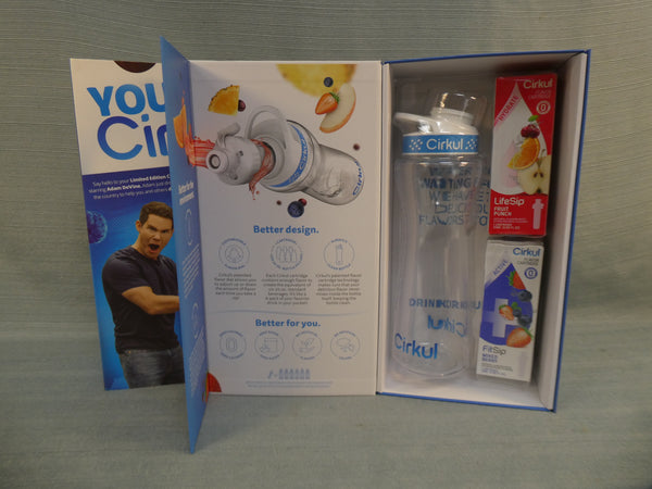 Cirkul 22 oz. Filter Water Bottle Starter Kit - Brand New!