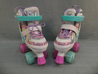 Sulifeel Rainbow Unicorn Roller Skates, Small Adjustable (4-6 yrs) - NIB