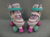 Sulifeel Rainbow Unicorn Roller Skates, Small Adjustable (4-6 yrs) - NIB