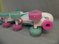 Sulifeel Rainbow Unicorn Roller Skates, Small Adjustable (4-6 yrs) - NIB