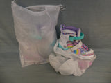 Sulifeel Rainbow Unicorn Roller Skates, Small Adjustable (4-6 yrs) - NIB