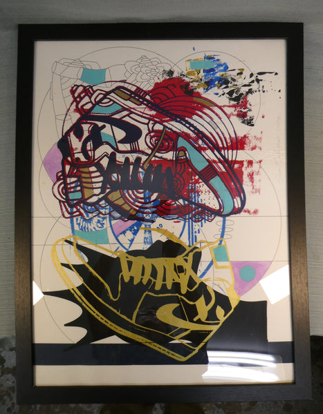 A Royal Pair, signed by Sean P. Lambert, Mixed Media Art