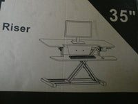 Flexispot EM7-35B Motorized Computer Riser - Brand New!