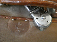 Vintage Gold Leaf 34" Rolling Suitcase