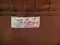Vintage Gold Leaf 34" Rolling Suitcase