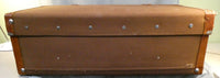Vintage Gold Leaf 34" Rolling Suitcase