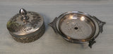 Meriden Britannia Co. Silver Plate Dome Butter Dish 4974