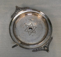 Meriden Britannia Co. Silver Plate Dome Butter Dish 4974