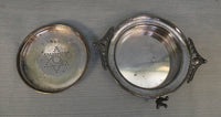 Meriden Britannia Co. Silver Plate Dome Butter Dish 4974