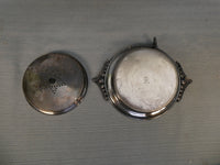 Meriden Britannia Co. Silver Plate Dome Butter Dish 4974