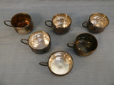 SIGG Silver Plated Punch Cups - Lot of 6