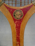 Vintage Spalding Young America Wooden Tennis Racket