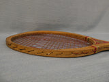 Vintage Spalding Young America Wooden Tennis Racket