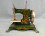 Antique Casige Tin Toy Sewing Machine Made in Germany