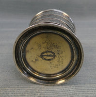 P&F Schafer 27 Piccadilly Silver Plate Antique Collapsible Cup