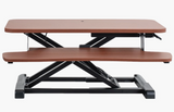 VIVO Sit to Stand Desk V000SD Walnut/Black - Brand New!