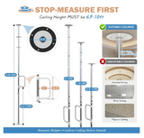 Marudina Tension Floor-to-Ceiling Grab Bar Transfer Pole - Brand New!