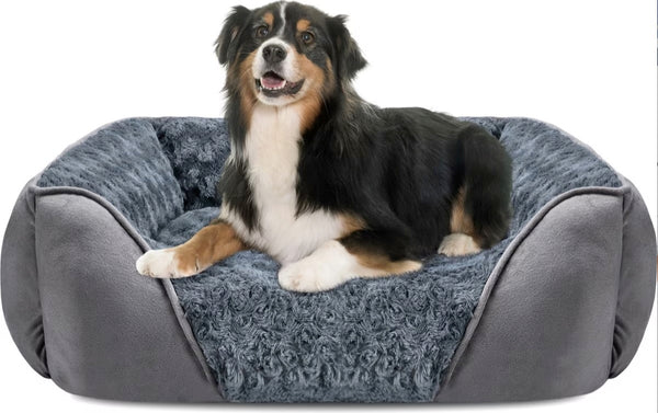 Invenho Orthopedic X-Large Dog Bed, Gray - Brand New!