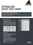 Rollerblade Zetrablade Inline Skates, Men's Size 8 - Gray & Black