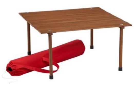 Crate & Barrel Ravinia Low Profile 30" x 30" Table In A Bag - Brand New!