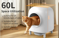 Geoorood Automatic Cat Litter Box with App Control
