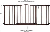 MyPet Extra-wide Windsor Arch Pet Gate 4944 - Brand New!