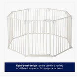 Frisco 8 Panel Pet Gate and Playpen