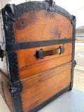 Antique 1873 Gorgeous Dome Top Trunk