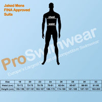 Jaked J-Katana Open Water Competition Swimsuit - Mens Size 32 - New!