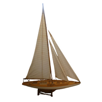 6' Model Sailboat with Stand, Mast & 3 Sails