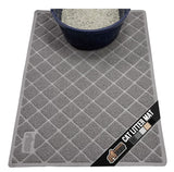 Gorilla Grip Cat Litter Mat 24" x 17" Gray - Brand New!