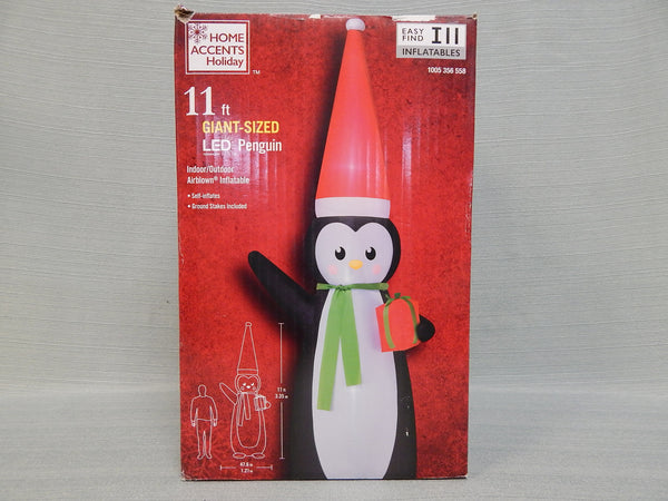 11 ft. Giant-Sized Inflatable LED "Penguin" - Like New!
