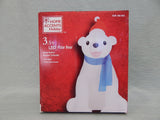 3.5 ft. Gemmy Airblown Inflatable LED "Polar Bear" - Like New!