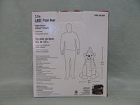 3.5 ft. Gemmy Airblown Inflatable LED "Polar Bear" - Like New!